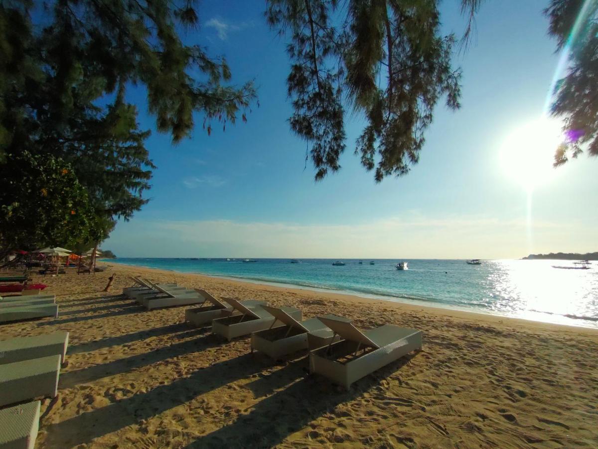 Bale Sampan Boutique Bungalows Gili Trawangan Exterior photo