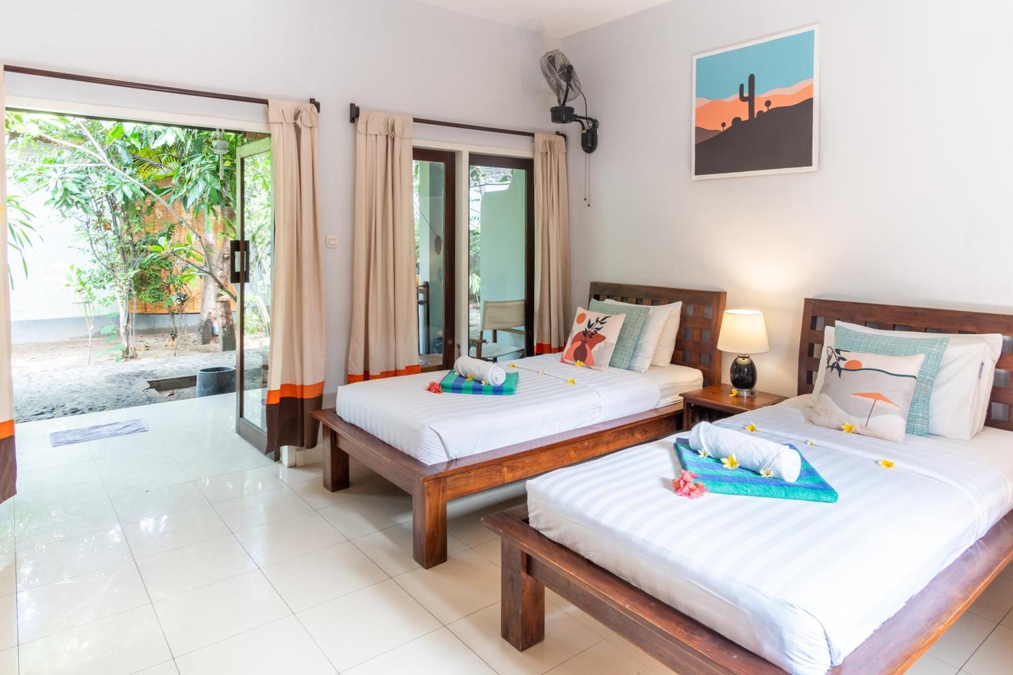 Bale Sampan Boutique Bungalows Gili Trawangan Exterior photo