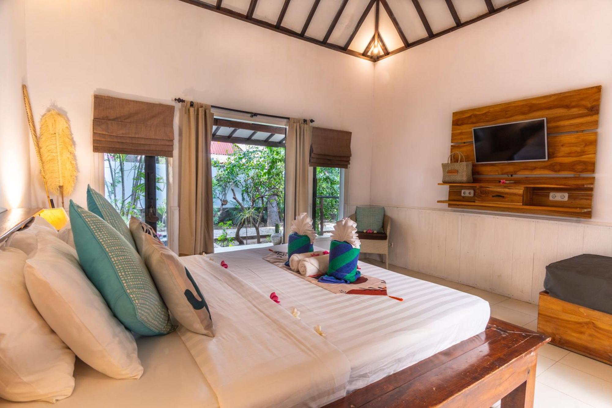 Bale Sampan Boutique Bungalows Gili Trawangan Exterior photo